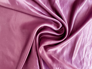 Pink violet wavy Silk cloth Texture Background