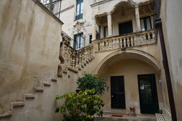 Fototapeta na wymiar Lecce Italie 