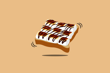 marshmallow chocolate toast