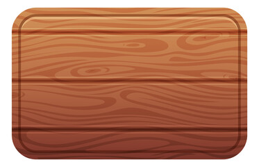 Plywood banner template. Retro style rustic billboard