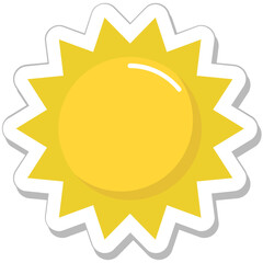 Sun Colored Vector Icon