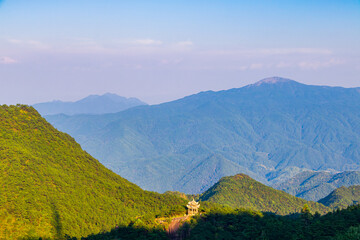 landscape in the morning