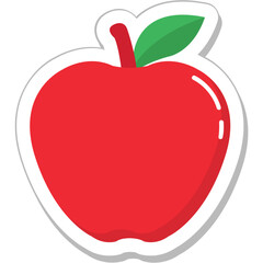 Apple Colored Vector Icon