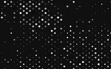 Obraz premium Light Silver, Gray vector cover with spots.