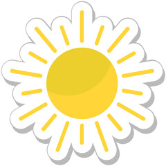 Sun Colored Vector Icon