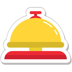 Platter Colored Vector Icon