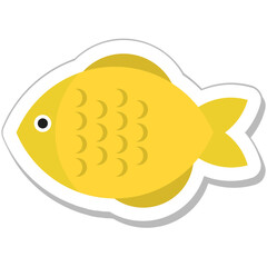 Fish Colored Vector Icon