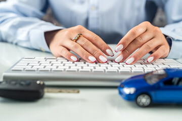 Car dealerships offer car ownership contracts at interest rates in their offices.