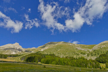Obraz premium Parco Nazionale Gran Sasso, panorami
