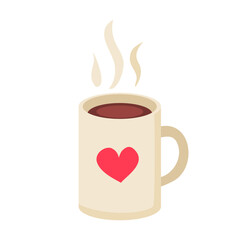 hot chocolate ,Autumn icons  hand drawn vector,isolated on the white background