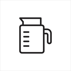 coffee pot icon minimalist design art