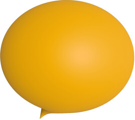 yellow speech bubble