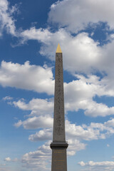 obélisque de Louxor sur la concorde à paris