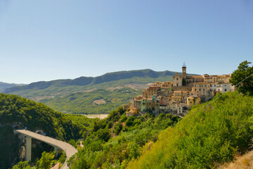 Obraz premium panorami tipici abruzzesi
