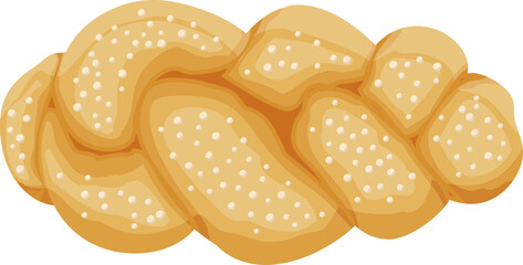 Challah jewish traditional holiday bread.