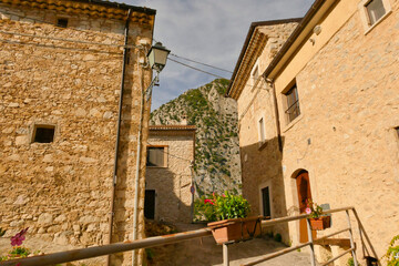 Borgo medievale di Castrovalva, Abruzzo, Italy