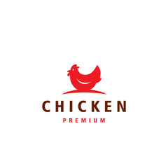 fried chicken food premium logo mascot ninja