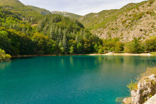 Gole del Saggitario. Abruzzo, Italy