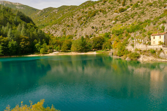 Gole del Saggitario. Abruzzo, Italy
