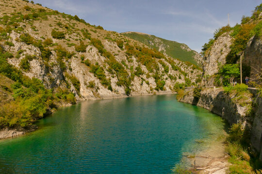 Gole del Saggitario. Abruzzo, Italy