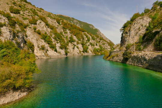 Gole del Saggitario. Abruzzo, Italy