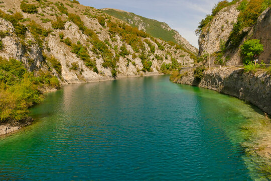 Gole del Saggitario. Abruzzo, Italy