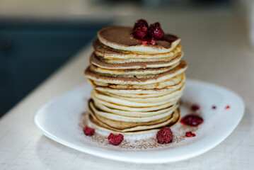 stack of pancakes
