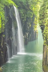 宮崎県　高千穂峡・真名井の滝
