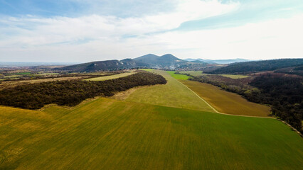 landscape of region country