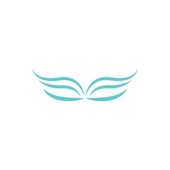 wing icon ilustration vector