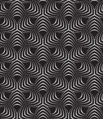 Vector seamless texture. Modern geometric background. Grid of dots.