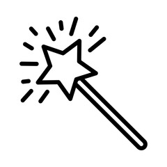 Halloween flat line icon. Horror symbols. Outline sign for mobile concept and web design, store