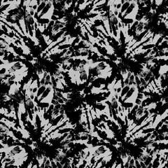 Seamless Tie dye textile print pattern background