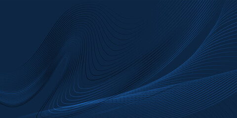 Blue background with lines