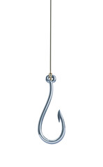 fishing hook isolated on a transparent  background - 531713457