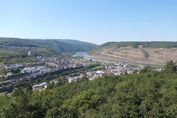 Fototapeta na wymiar Bingen am Rhein