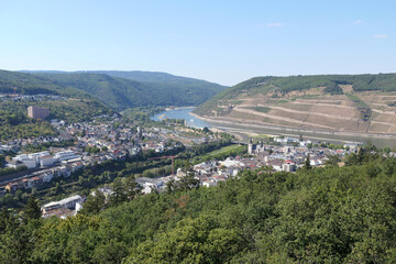 Fototapeta na wymiar Bingen am Rhein