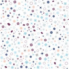 Beautiful and colorful vector pattern. Seamless vector pattern. Textile and fabric pattern. Simple and Stylish pattern. Modern Tiles pattern design. 