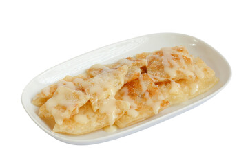  Roti with Sweetend Condensed milk.