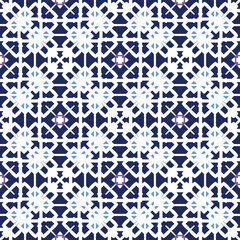 Geometric pattern. Seamless vector background. Ethnic graphic design.