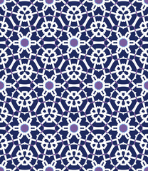 Obraz premium Geometric pattern. Seamless vector background. Ethnic graphic design.