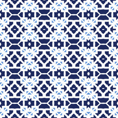 Geometric pattern. Seamless vector background. Ethnic graphic design.