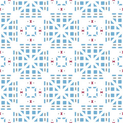 Geometric pattern. Seamless vector background. Ethnic graphic design.