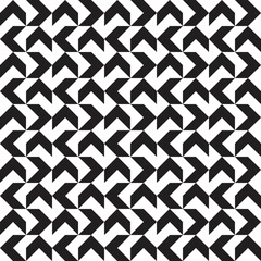 Black arrow pattern on white background. Colorful modern backdrop design. Up and down, left and right direction pattern on white background.