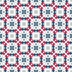 Geometric pattern. Seamless vector background. Ethnic graphic design.