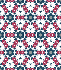 Geometric pattern. Seamless vector background. Ethnic graphic design.