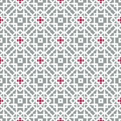 Geometric pattern. Seamless vector background. Ethnic graphic design.
