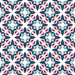 Geometric pattern. Seamless vector background. Ethnic graphic design.