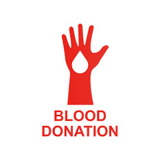 Blood donation, medical assistance. Vector illustration