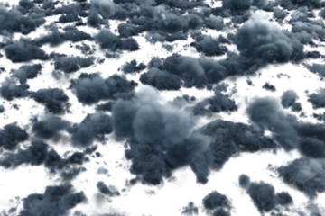 Image of multiple dark grey clouds